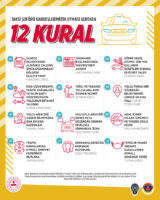 İÇİŞLERİ BAKANLIĞI TARAFINDAN, TAKSİ ŞOFÖRLERİNİN UYMASI GEREKEN 12 KURALIN YAZILI OLDUĞU GÖRSEL HAZIRLANDI. (MUSTAFA CENİK/ANKARA-İHA)
İçişleri Bakanlığı, taksi şoförlerinin uyması gereken 12 kuralın yazılı olduğu bir görsel hazırladı.