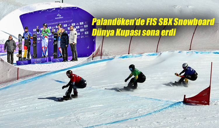 Palandöken’de FIS SBX Snowboard Dünya Kupası sona erdi