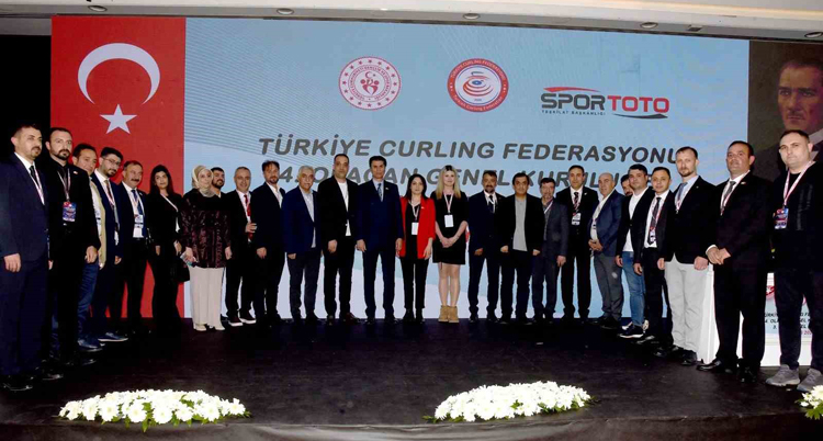Curling Federasyonu’nda Başkan Şebin güven tazeledi