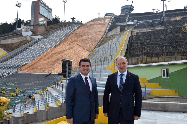 Erzurum’a yapılan sportif yatırımlarda vites büyüttüler!